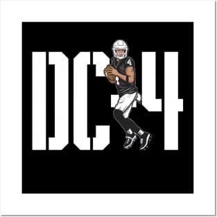Derek Carr DC-4 Posters and Art
